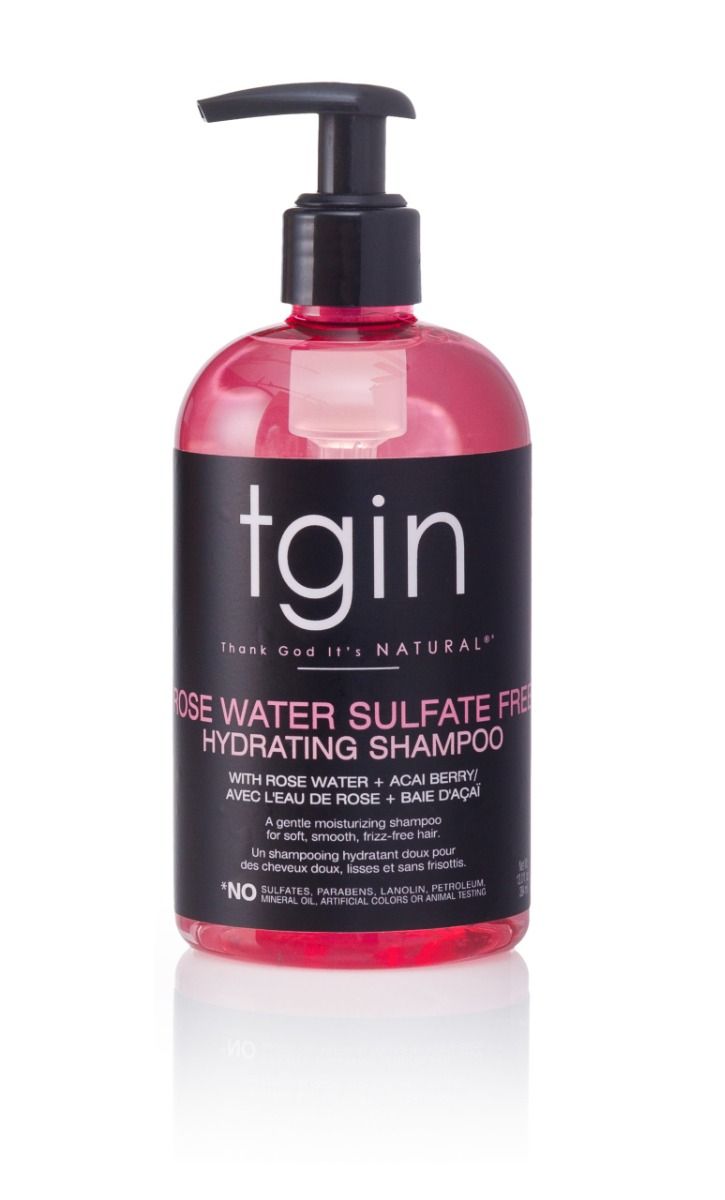 TGIN Rozenwater Hydraterende Shampoo – Voedt en Beschermt Haar (385ml)