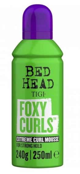 TIGI Bed Head Foxy Curls Mousse – Voedende Mousse voor Krullend Haar (250ml)