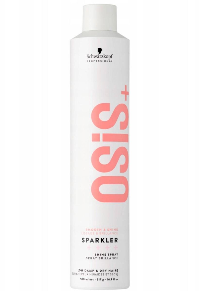 Schwarzkopf Osis+ Sparkler Gloss Spray – Sprankelende Glans voor Alle Haartypes (500ml)