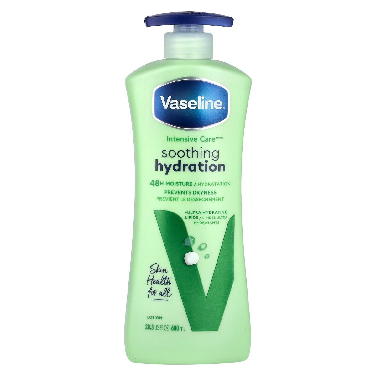 Vaseline Intensive Care Lotion – Verzachtende Hydratatie voor Alle Huid (600ml)