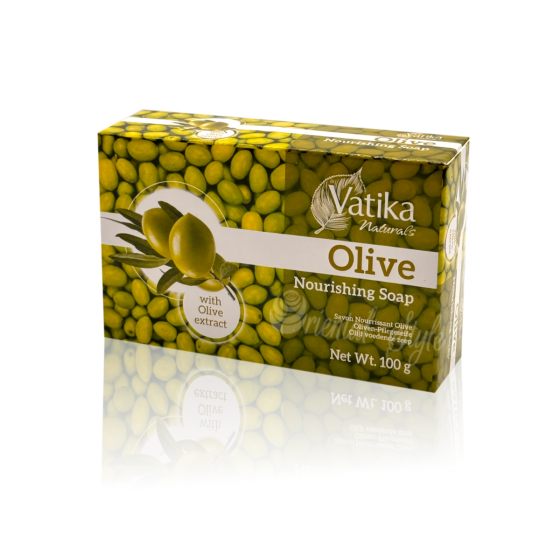 Dabur Vatika Olive Zeep – Voedende Zeep voor Alle Huidtypes (100g)