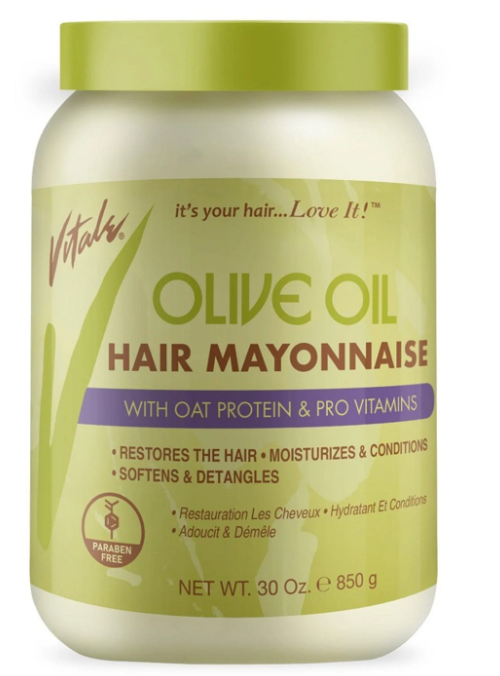 Vitale Olive Oil Haar Mayonnaise – Herstel en Hydrateert voor Alle Haartypes (850g)