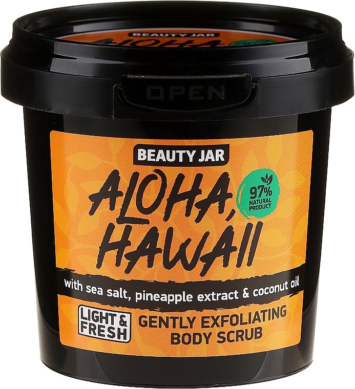 Beauty Jar Exfolierende Lichaamscrub – Milde Verzorging met Ananas (200g)