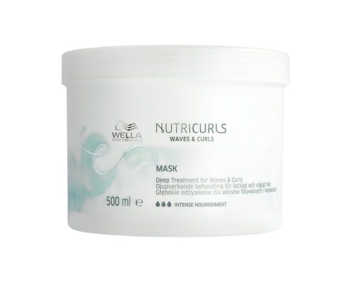 Wella Nutricurls Mask – Intensieve Voeding voor Golvend & Krullend Haar (500ml)