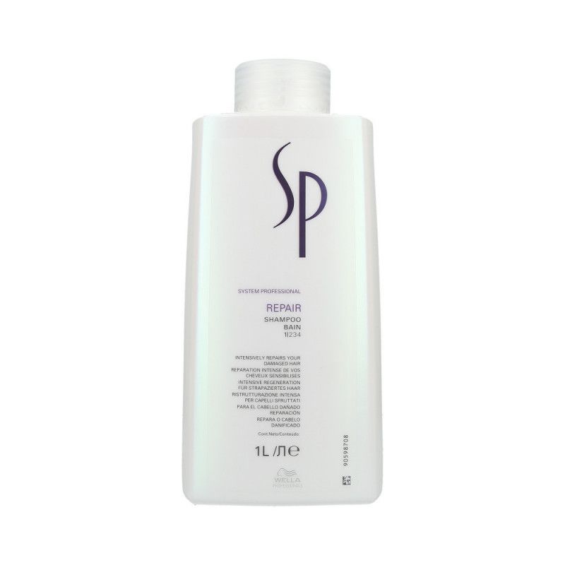 Wella SP Shampoo – Intensieve Herstel voor Beschadigd Haar (1000ml)