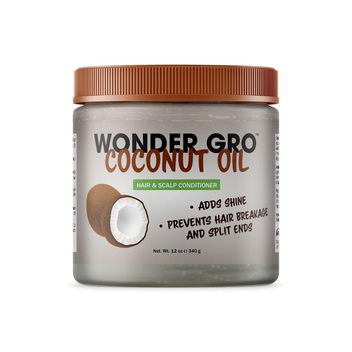 Wonder Gro Haar- en Scalp Conditioner – Hydratatie voor Alle Haartypes (340g)