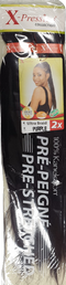 X-Pression Pre-Stretched Braid – Paars Haarvlecht (2x)