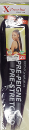 X-Pression Pre-Stretched Braid – Violet Haarvlecht voor Dreadlocks (2x)