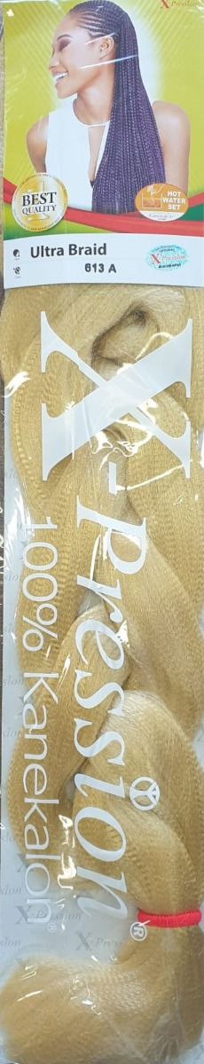 X-Pression Ultra Braid 613 A – Haarvlecht voor Alle Haartypes (100g)