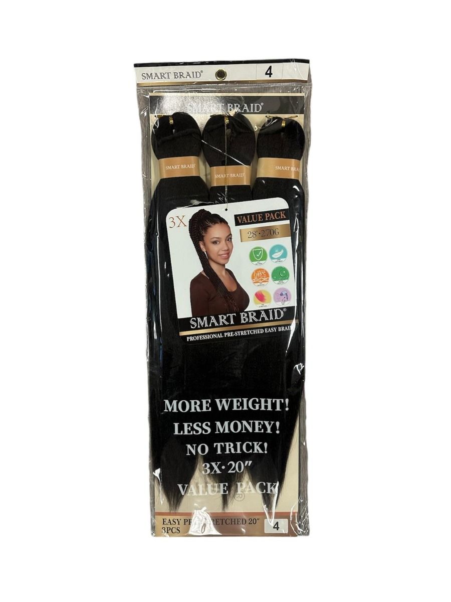 Smart Braids Pre Stretched – Professionele Vlechten voor Haar (20 inch)