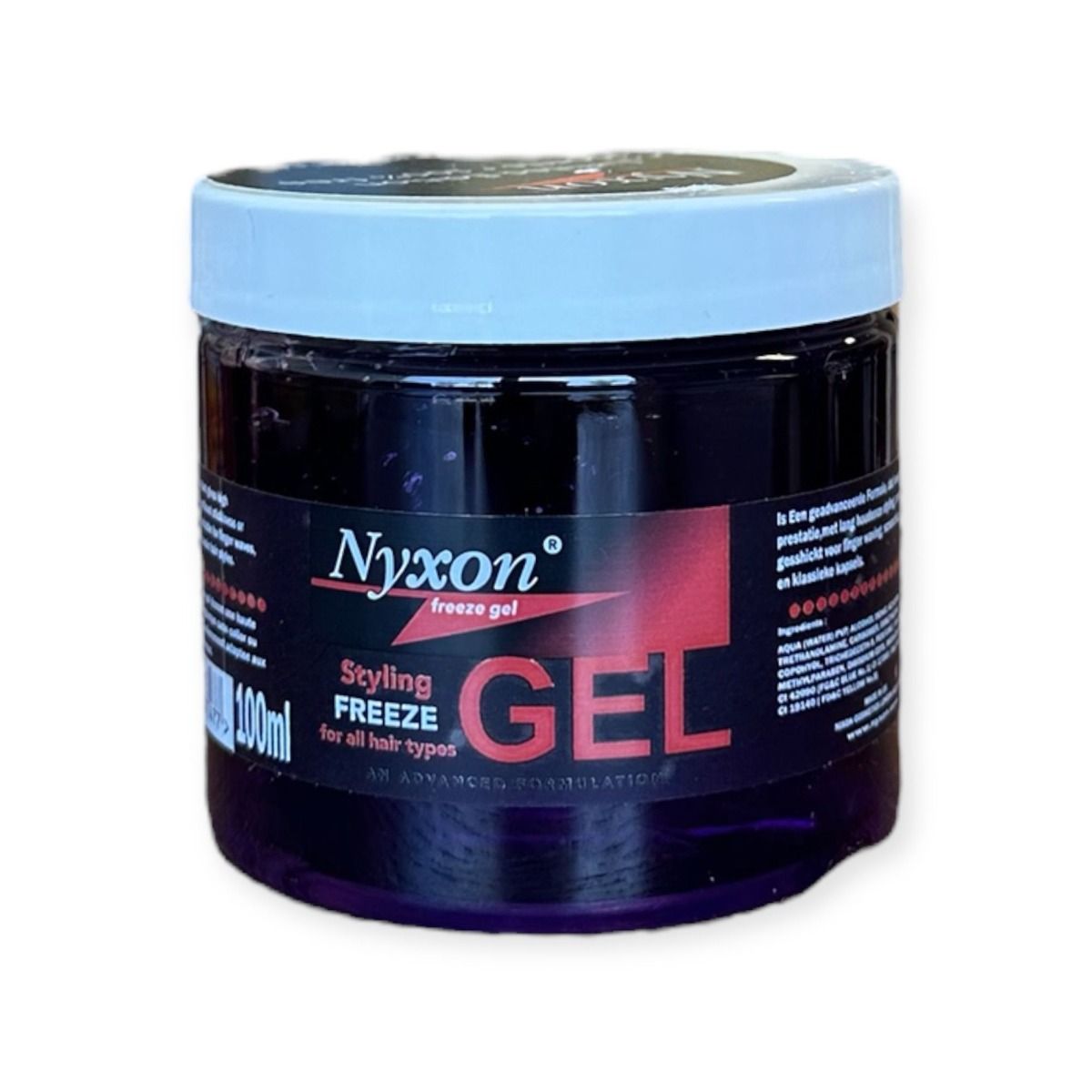 Nyxon Freeze Gel – Sterke Hold voor Alle Haartypes (100ml)