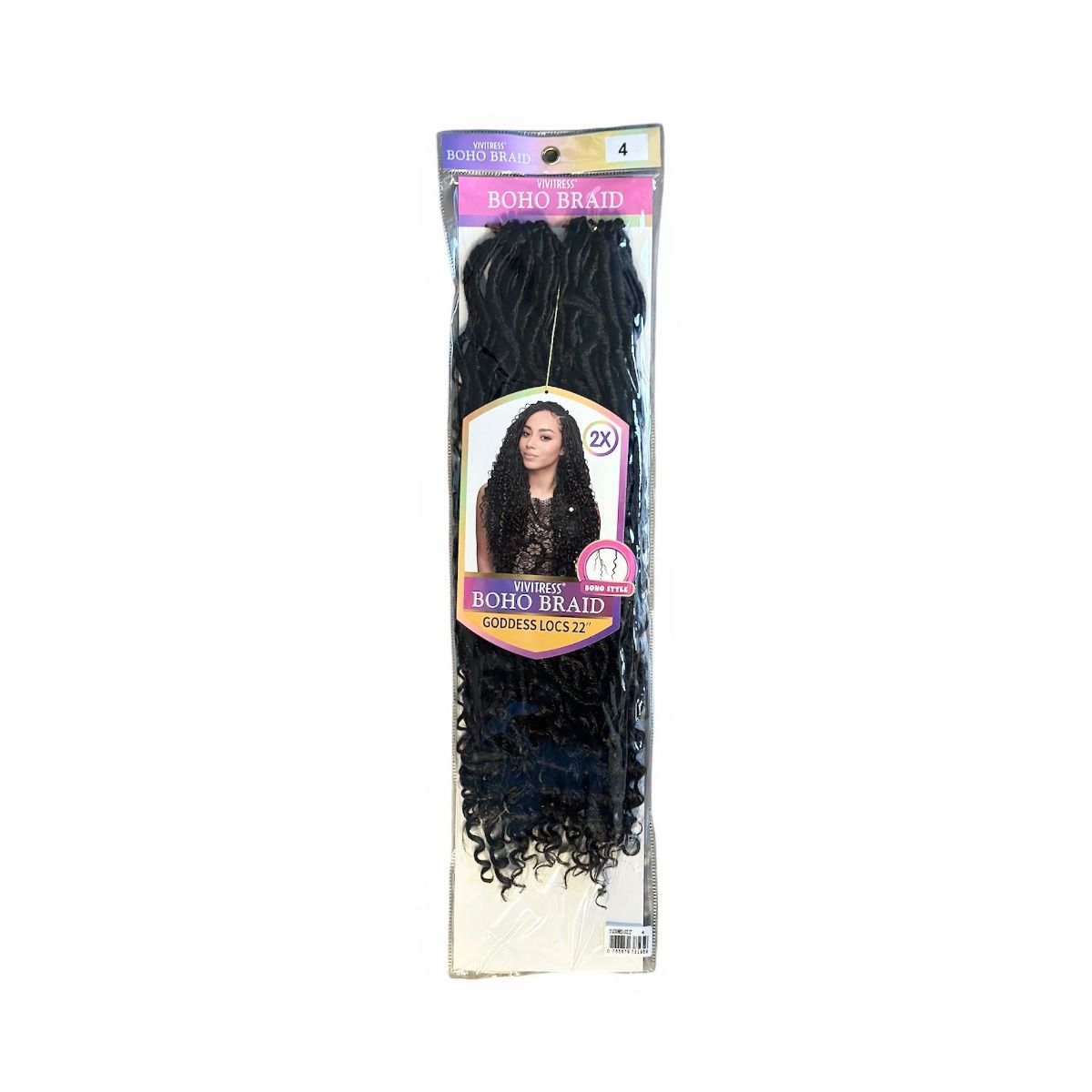 Vivitress Goddess Locs – Boho Haarstijl voor Alle Haartypen (22")