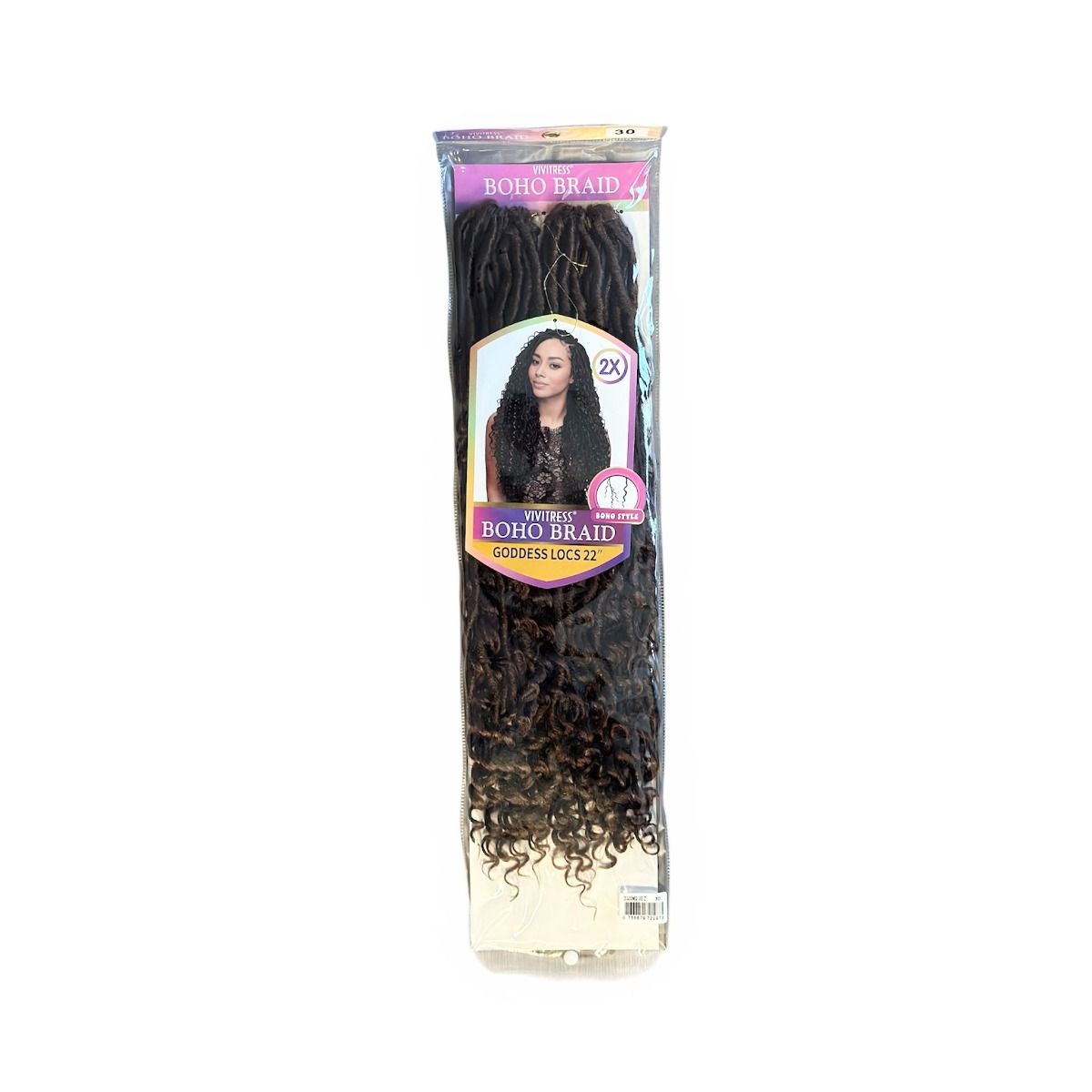 Vivitress Boho Collection Goddess Locs – Vlechten voor Alle Haartypes (22")
