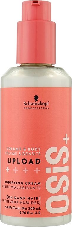 Schwarzkopf OSiS+ Bodifying Cream – Volume & Body voor Alle Haartypes (200ml)